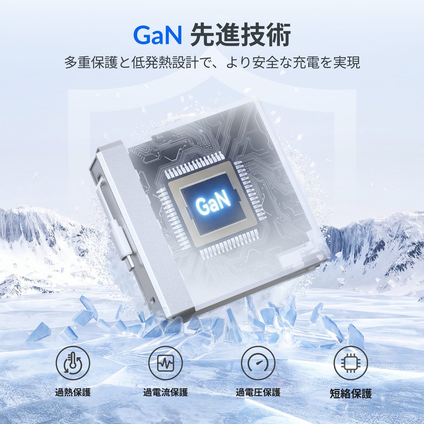 Gitryin 140W巻き取り式USB-C充電器