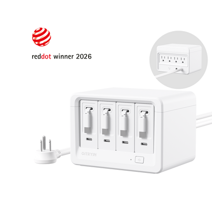 Gitryin 12-in-1 デスク充電ステーション 40Wモデル