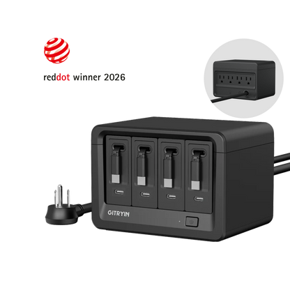 Gitryin 12-in-1 デスク充電ステーション 40Wモデル