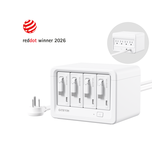 Gitryin 12-in-1 デスク充電ステーション 65Wモデル