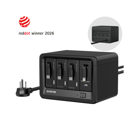 Gitryin 12-in-1 デスク充電ステーション 65Wモデル