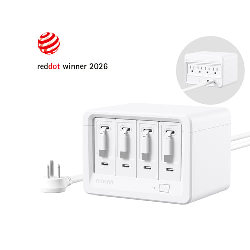 Gitryin デスクトップ充電ステーション 12-in-1 (40W単ポート)