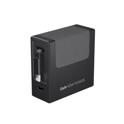 Gitryin 3C対応 40W伸縮式充電器